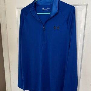 Under Armour Men's Blue Half-Zip Performance Pullover